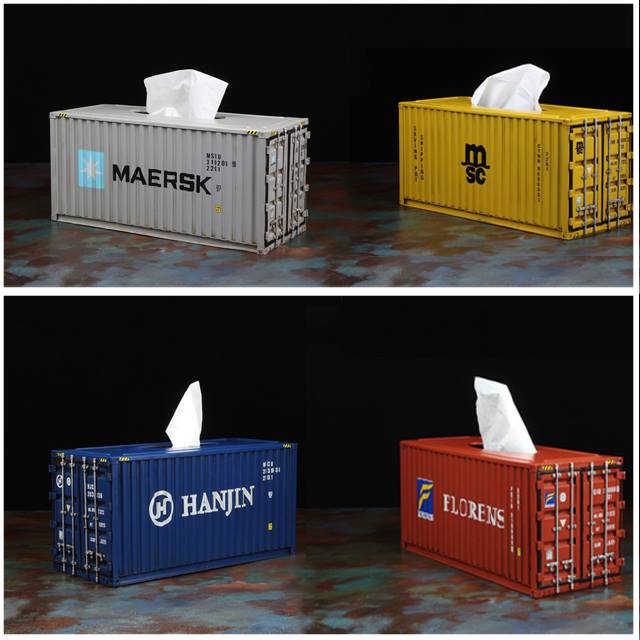 tissue box container