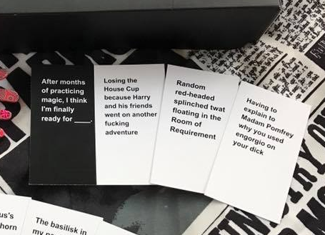 cards against humanity harry potter 