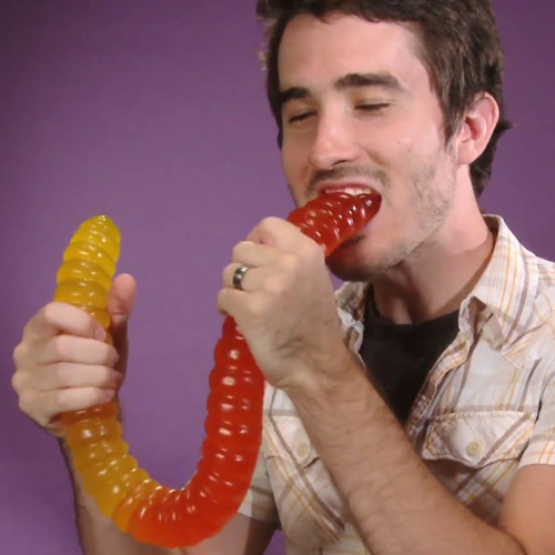 giant gummy worm