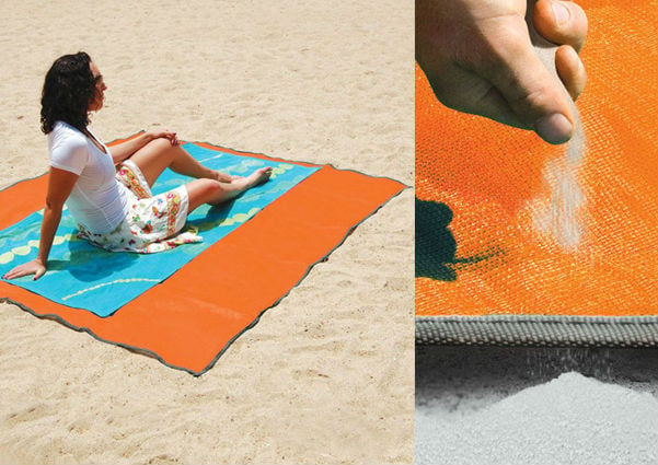 sandless beach mat