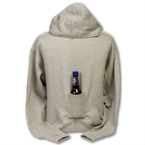 beer pouch hoodie