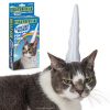 inflatable cat unicorn horn