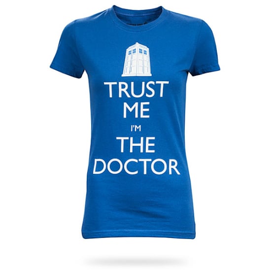 TARDIS babydoll t-shirt trust me i'm the doctor