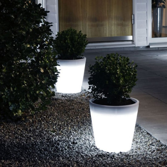 led plant pots
