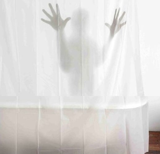 shadow shower curtain