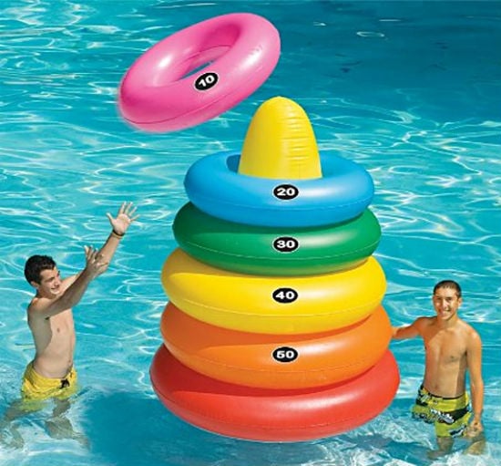 giant inflatable ring toss