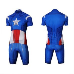 captain america bike shirt