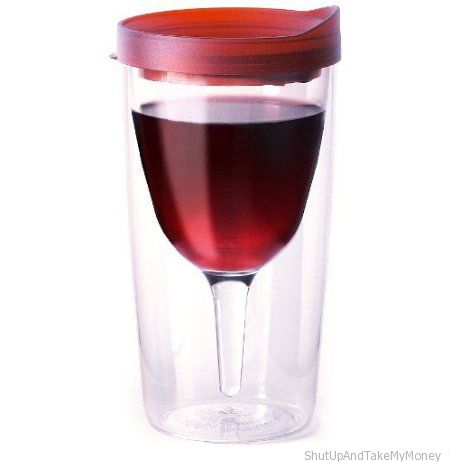 portable wine glass