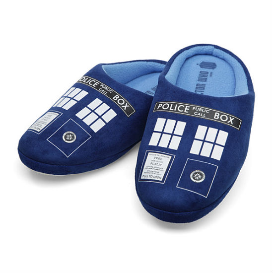 doctor who tardis slippers