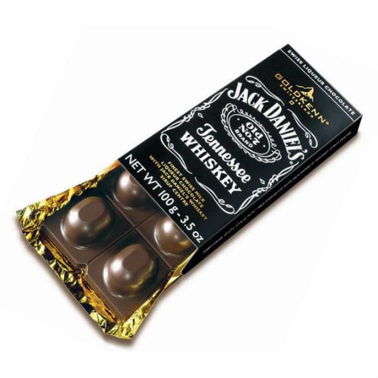 jack daniels whiskey filled chocolate