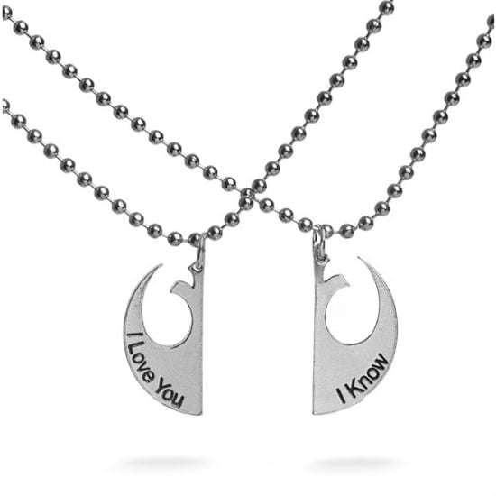 i love you i know necklace