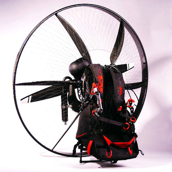 carbon fiber backpack aircraft