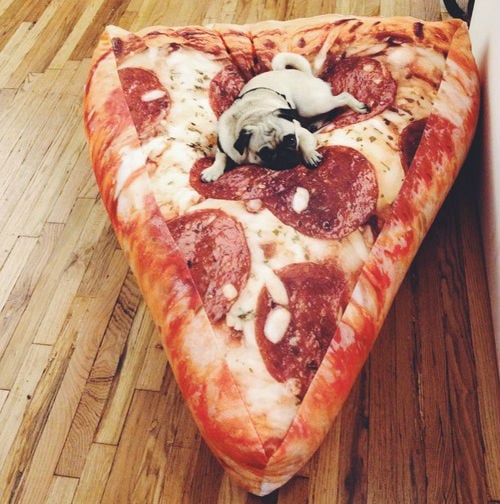 pizza slice inflatable chair