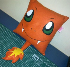 pillow charmander plush