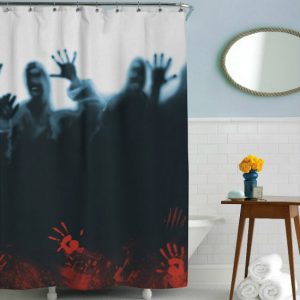 Zombie Herd Shower Curtain - Shut Up And Take My Money