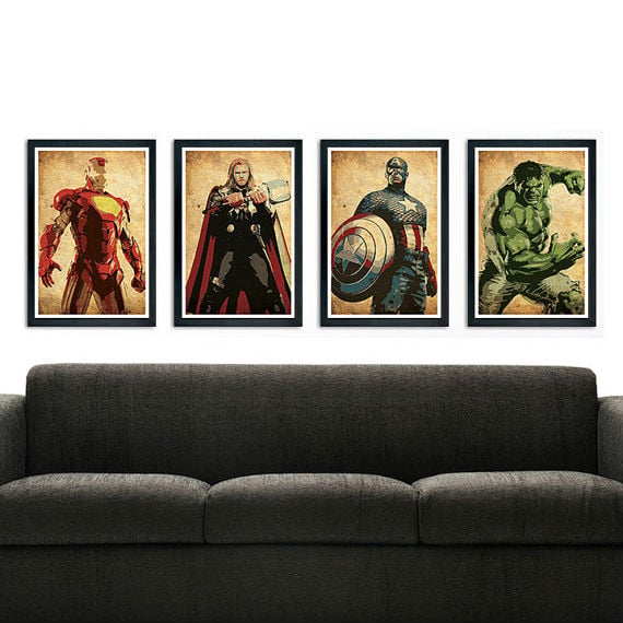 avengers poster set