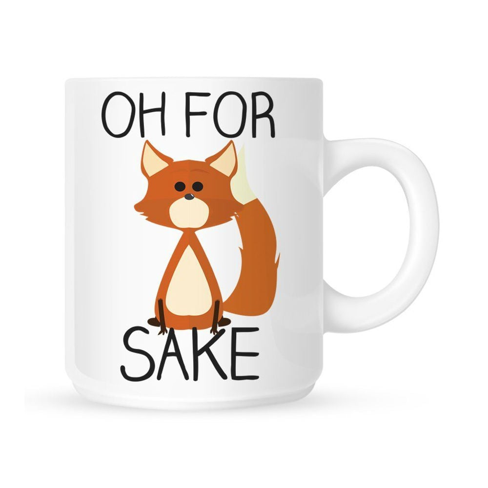 for fox sake mug