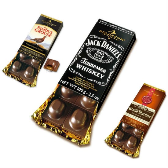 whiskey filled chocolate