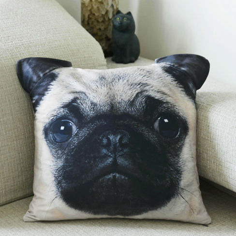 animal face pillow