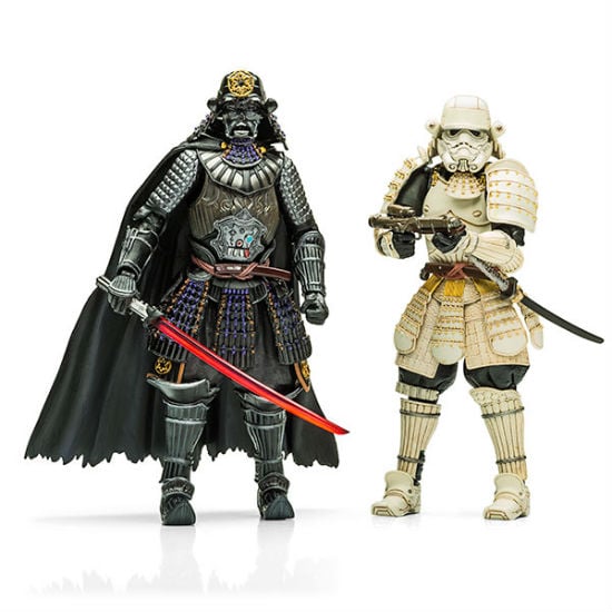 samurai star wars figurines