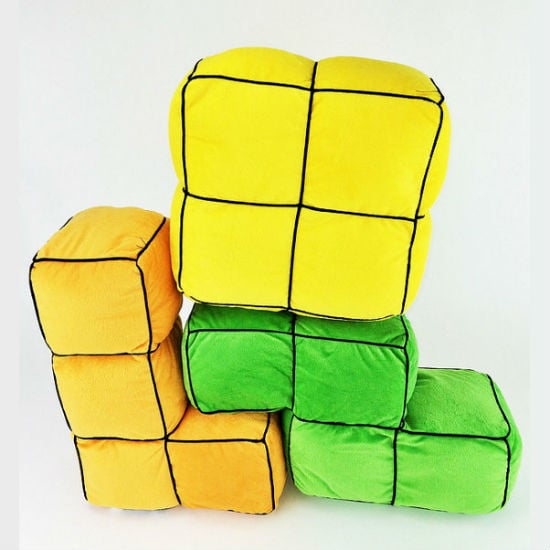 tetris block cushions