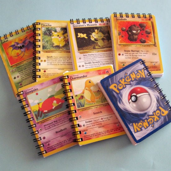 pokemon card notebook