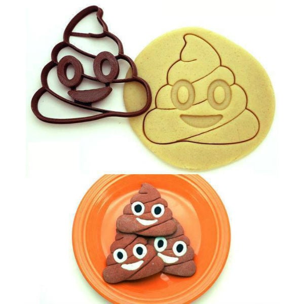poop emoji cookie cutter