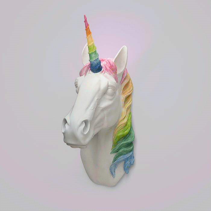 unicorn wall light