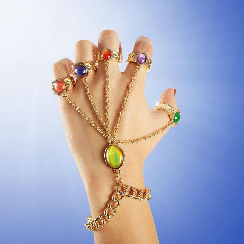 infinity gauntlet rings bracelet