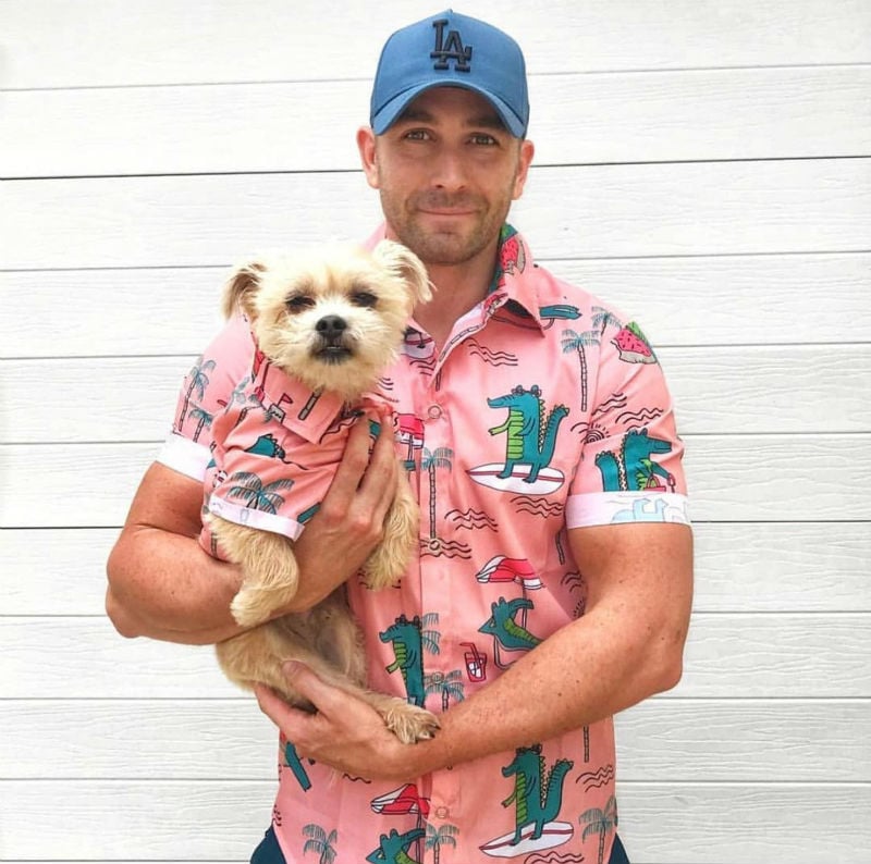 matching dog shirt