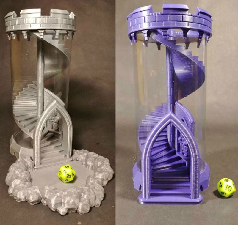 spiral staircase dice roller