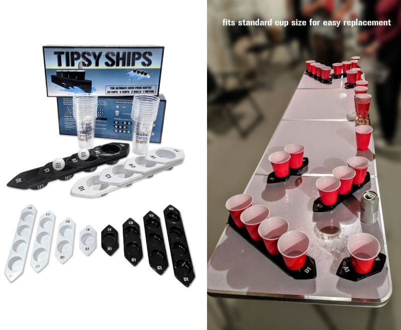 tipsy ships