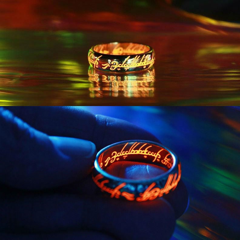 moeilijk tevreden te krijgen oase Pa This Lord of the Rings One Ring Actually Glows In The Dark - Shut Up And  Take My Money