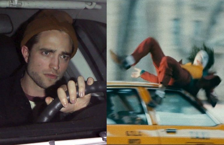 Robert Pattinson Batman Running Over The Joker Meme - Shut Up And Take