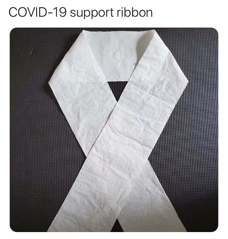 covid 19 support ribbon