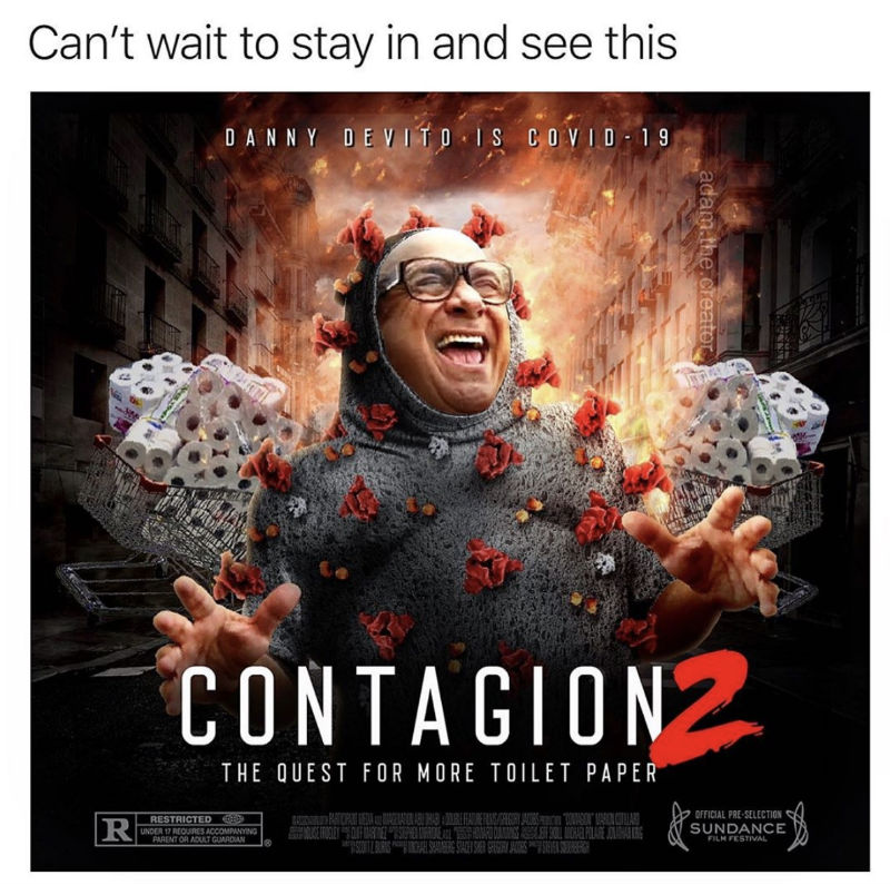 danny devito contagion 2 meme