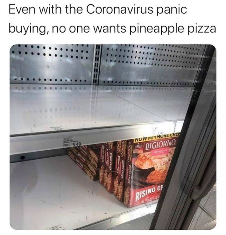 Even With The Coronavirus Panic Buyin