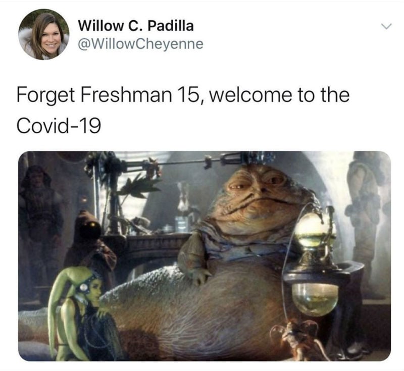 forget freshman 15 welcome to the covid 19 coronavirus meme