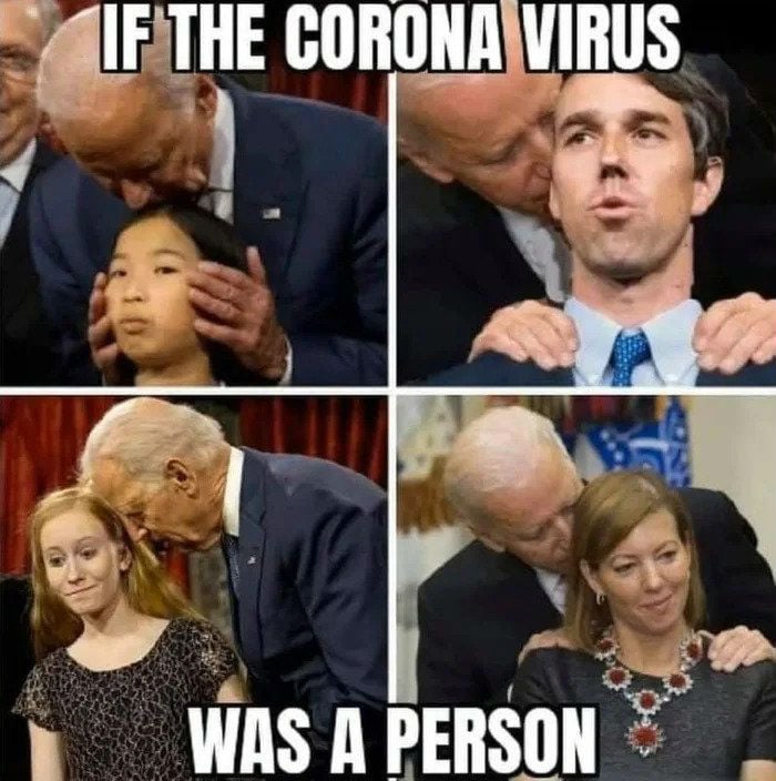 If The Corona Virus Was A Person - Joe Biden Meme - Shut Up And Take My  Money