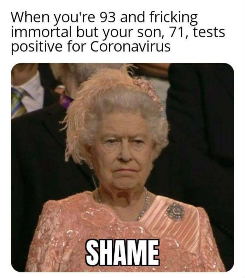 queen elizabeth coronavirus meme