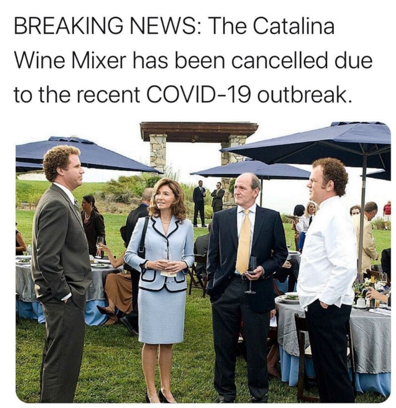the catalina wine mixer has been cancelled