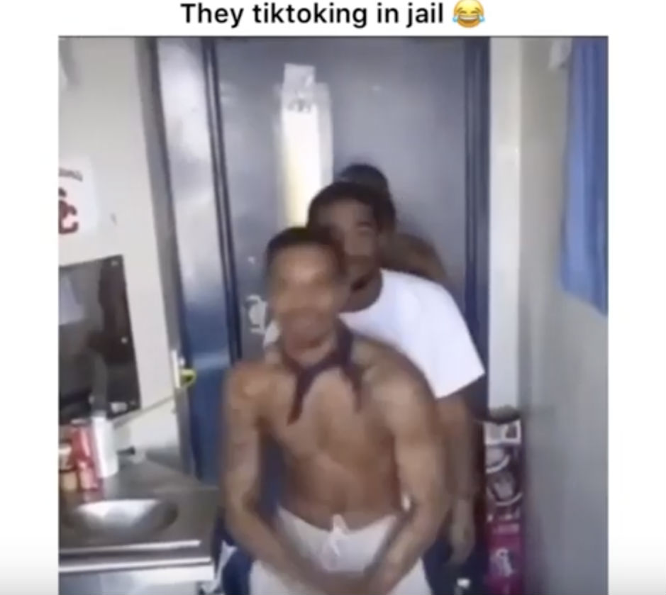 they tiktoking in jail
