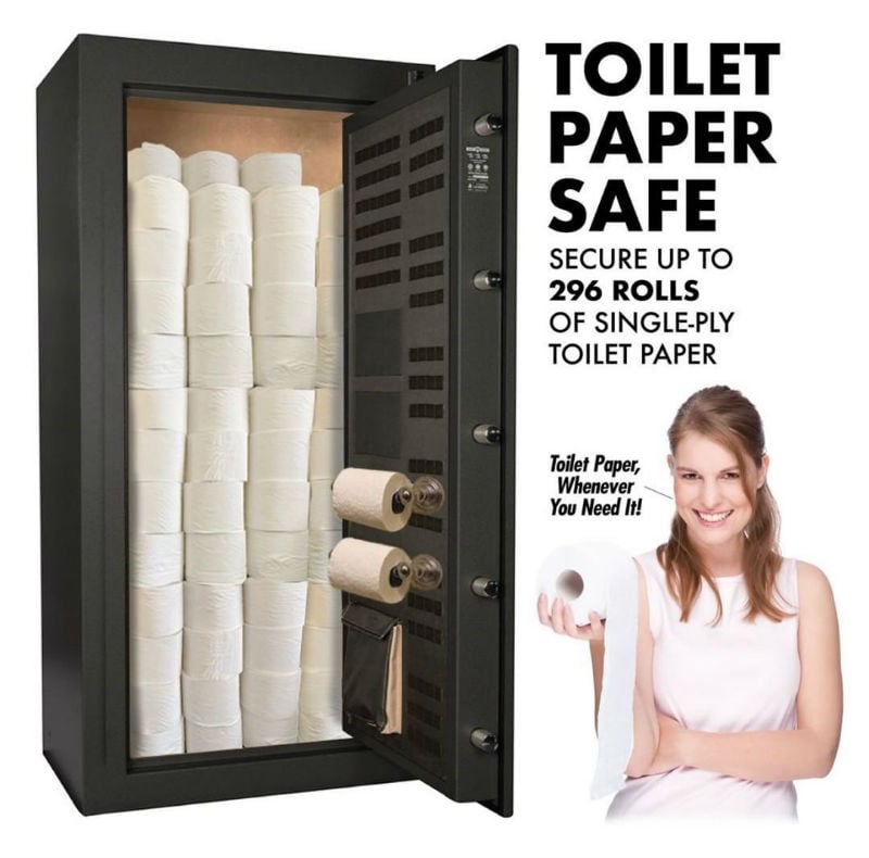 toilet paper safe meme