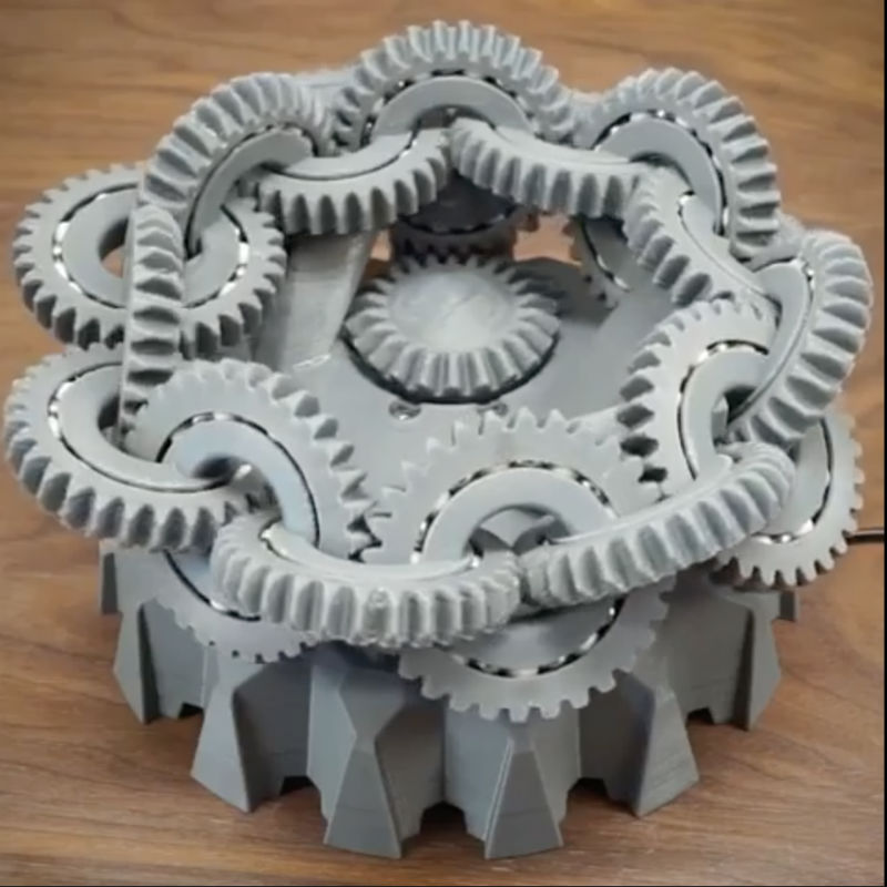 3d printed mobius gears