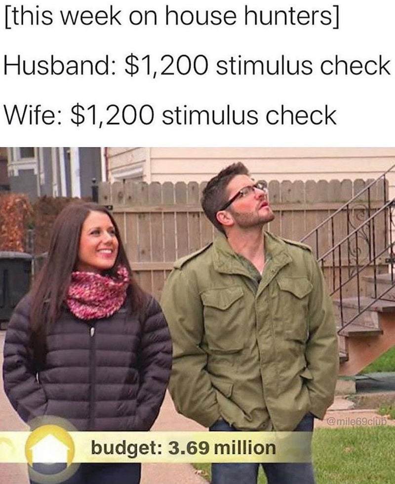 house hunters stimulus check edition