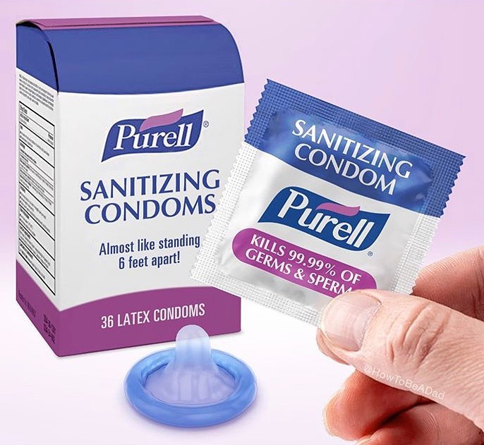 Purell Sanitizing Condoms - Meme - Shut Up And Take My Money