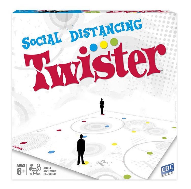 social distancing twister