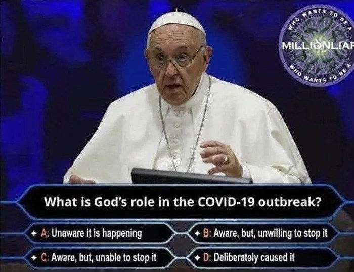 what is gods role in the covid 19 outbreak