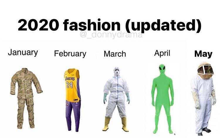 2020 fashion updated murder hornets meme