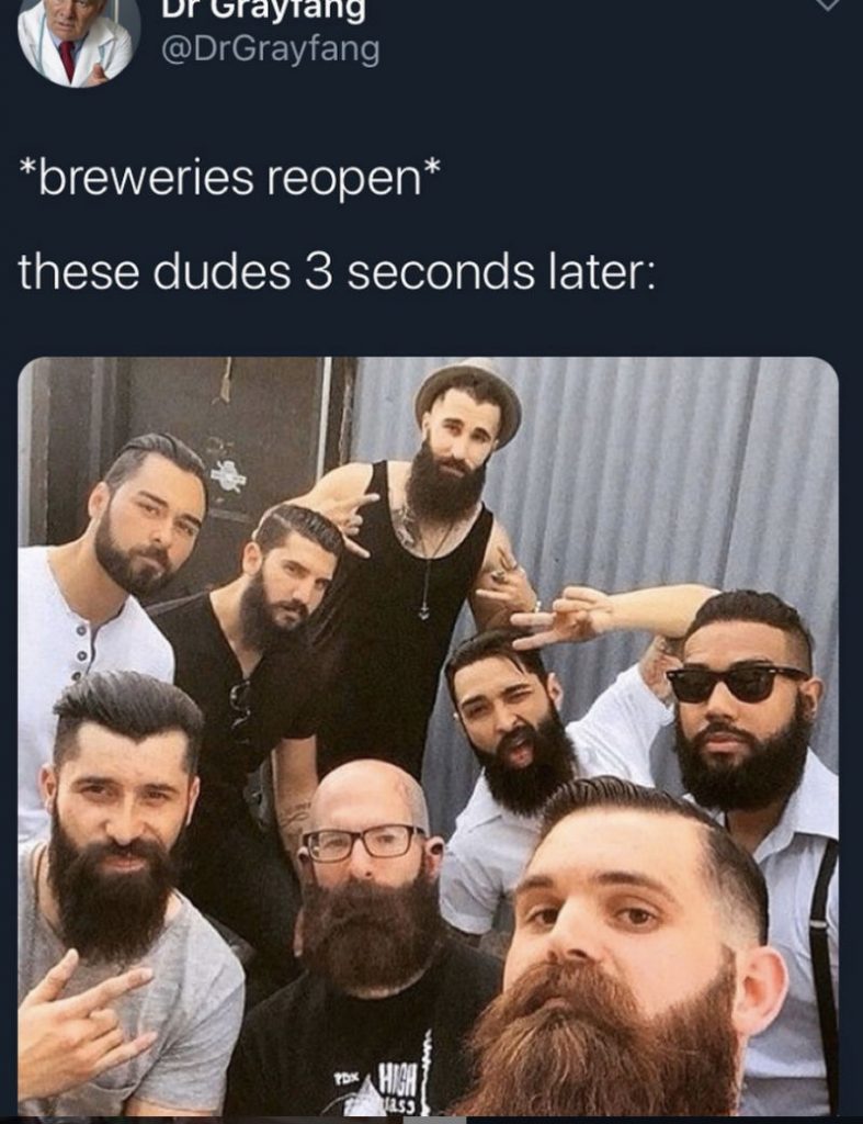 breweries reopen meme